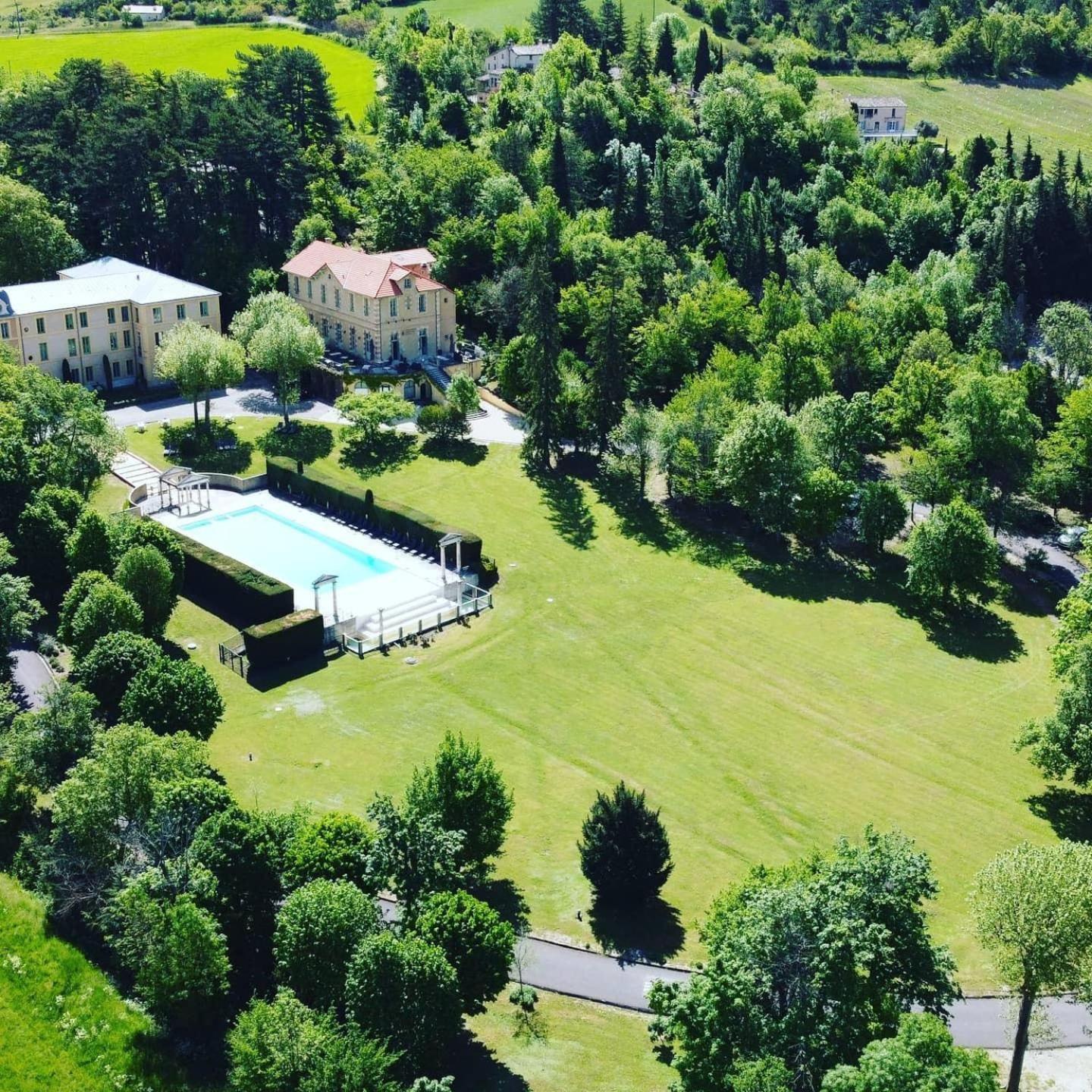 Chateau Des Gipieres Bij De Mont Ventoux Montbrun-les-Bains Exterior photo